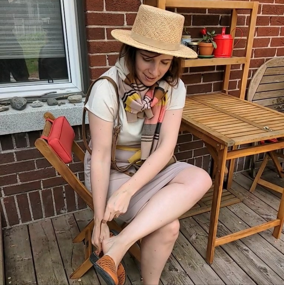 Heirloom Hats Straw Boater Size small, Luxury Summer Hat /Gigi Pip Janessa Leone